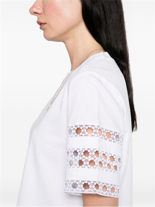 T-shirt donna maniche corte con ricamo EMME Marella | APE001